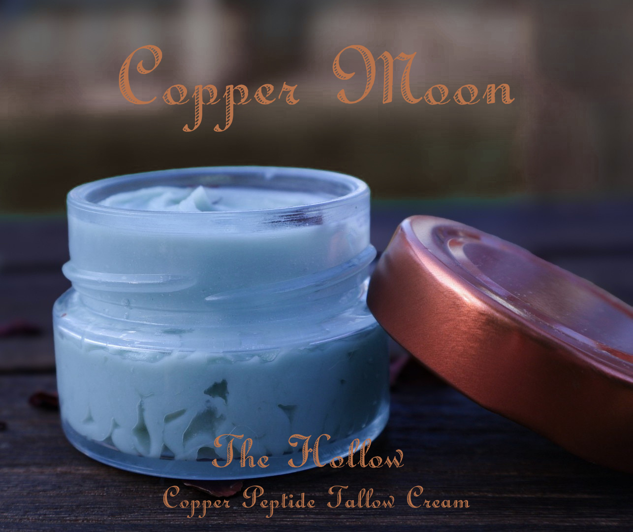 Copper Moon Copper Peptide Tallow Cream by The Hollow Mercantile