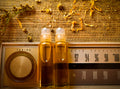 Front Porch Remedy Pocket Oil Roller — roller bottles on a vintage radio with dried botanicals